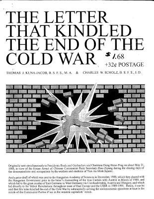 The Letters that Kindled the End of the Cold War: On Free Enterprise Socialism, an Open Letter to [Then] Presidents H. W. Bush and M. Gorbachev on the Historic Synthesis of the Economic Systems of the USA and the USS