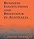 Business Institutions and Behaviour in Australia by David Merrett