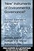 New Instruments of Environmental Governance?: National Experiences and Prospects
