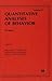 Foraging: Quantitative Analyses of Behavior, Volume VI