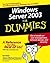 Windows Server 2003 for Dummies