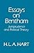 Essays on Bentham: Jurisprudence and Political Theory