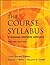 The Course Syllabus by Barbara J. Millis