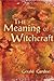 The Meaning of Witchcraft