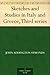 Sketches and Studies in Italy and Greece, Third series
