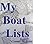 My Boat Lists by Connie McBride