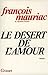 Le désert de l'amour (Littérature) by François Mauriac