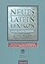 Neues Latein-Lexikon - Lexicon recentis latinitatis by Libraria Editoria Vaticana