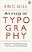 An Essay on Typography by Eric Gill