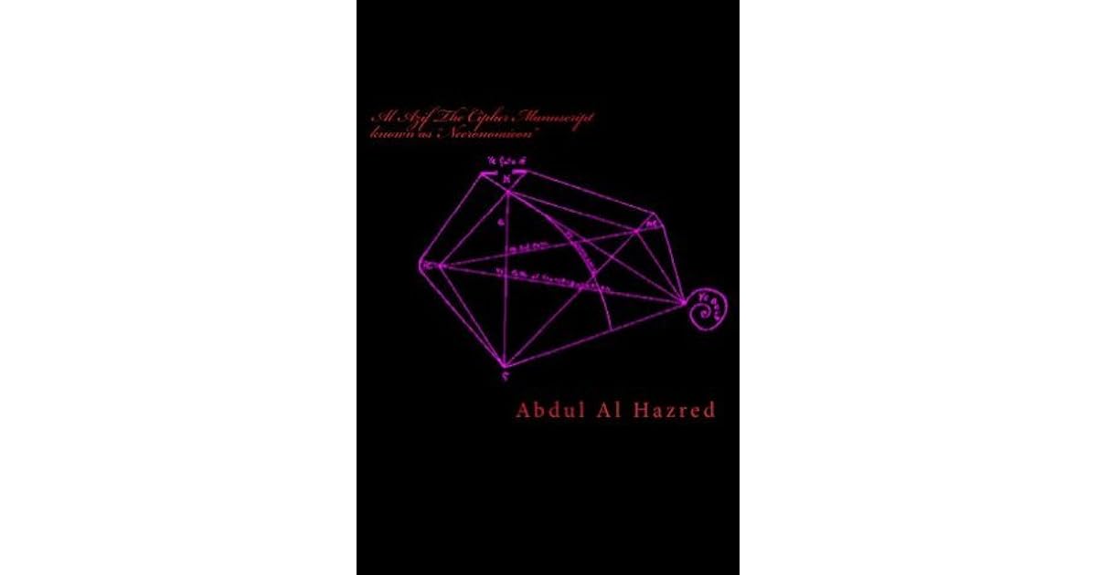 Logaeth Al Azif The Cipher Manuscript known as