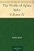The Works of Aphra Behn Volume IV