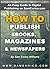 How To Publish eBooks, Maga...