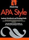 Mastering APA Style: Student's Workbook and Training Guide Fifth Edition