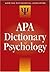 The APA Dictionary of Psych...
