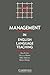 Management in English Language Teaching by Ronald V. White