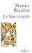 Le Livre à venir by Maurice Blanchot