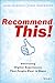 Recommend This! Delivering ...
