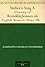 Studies in Song, A Century of Roundels, Sonnets on English Dramatic Poets, The Heptalogia, Etc From Swinburne's Poems Volume V.