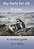 Key facts for AS Biology (K...