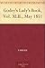 Godey's Lady's Book, Vol. XLII., May 1851