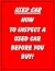 Used Car Buying (Qualifying...