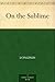 On the Sublime by Longinus