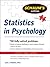 Schaum's Outline of Statistics in Psychology (Schaum's Outlines)