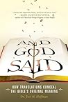 Book cover for And God Said: How Translations Conceal the Bible's Original Meaning