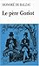 Le Père Goriot by Honoré de Balzac