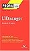 L' Etranger: Profil D'une Oeuvre (French Edition)