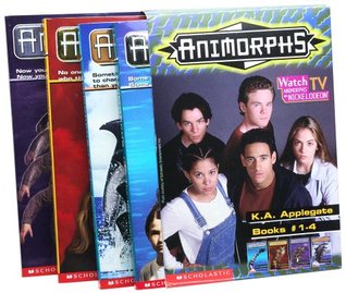 Animorphs Box Set: The Invasion / The Visitor / The Encounter / The Message (Animorphs, #1-4)