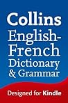 Book cover for Collins English-French Dictionary & Grammar