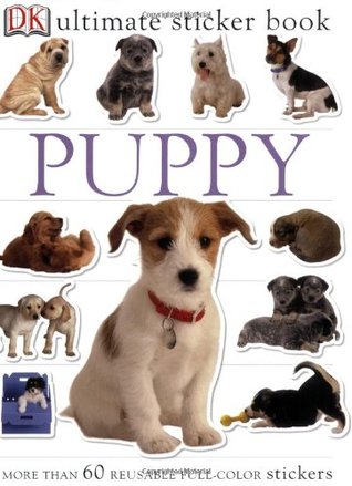 Ultimate Sticker Book: Puppy: More Than 60 Reusable Full-Color Stickers (Paperback)