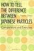 How to Tell the Difference between Japanese Particles: Comparisons and Exercises