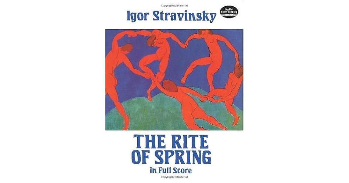 The Rite of Spring in Full Score by Igor Stravinsky