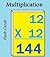Basic Math Multiplication Flash Cards: The Easiest Way to Master your Times Tables