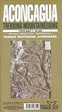 Aconcagua Map: Trekking & Mountaineering (Spanish Edition)