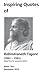 Inspiring Quotes of Rabindranath Tagore