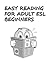 Easy Reading for Adult ESL Beginners (300 Short Paragraphs) (DRM-free)