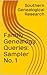 Family Genealogy Queries: Sampler No. 1: Family history mysteries from the South (Southern Genealogical Research)