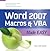 Word 2007 Macros & VBA Made Easy (Made Easy Series)