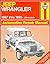 Jeep Wrangler Automotive Repair Manual: Models Covered : All Jeep Wrangler Models 1987 Through 1995 (Haynes Auto Repair Manuals)