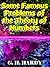 Some Famous Problems of the Theory of Numbers - the `additive' side of higher arithmetic