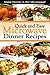 Quick and Easy Microwave Dinner Recipes - Make Dinner in the Microwave!