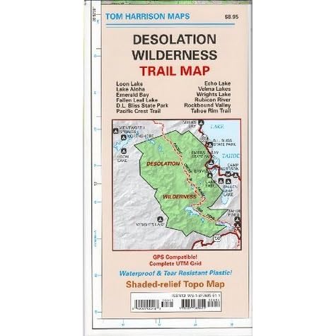 desolation wilderness trail map