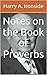 Notes on the Book of Proverbs