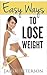 Easy Ways To Lose Weight