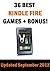 26 Best Kindle Fire Games + How to Get Free Books on Kindle Updated August 2012