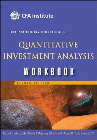 Quantitative Investment Analysis Workbook (Paperback)