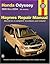 Honda Odyssey 1999-2004 by Haynes Publishing Honda Odyssey 1999-2004 by Haynes Publishing